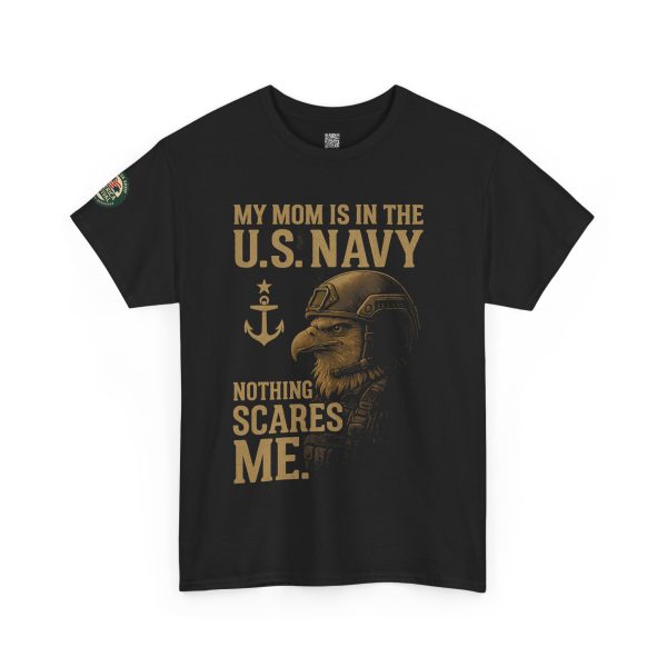 Proud Navy Mom Tee - Image 3