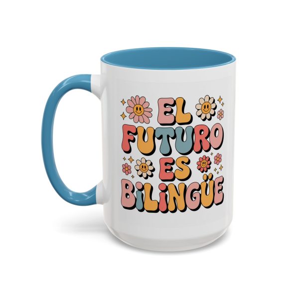 Coffee Mug Retro Spanish 'El Futuro Es Bilingüe' - Image 39