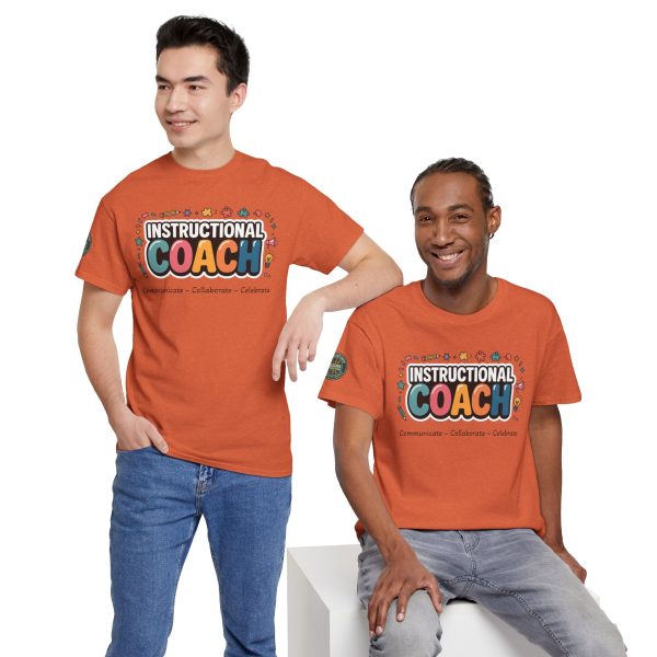 Instructional Coach Tee - Fun Unisex Heavy Cotton T-Shirt for Educators, Teacher Gifts, Learning Enthusiasts, Casual Wear, Appreciation Day - Image 12