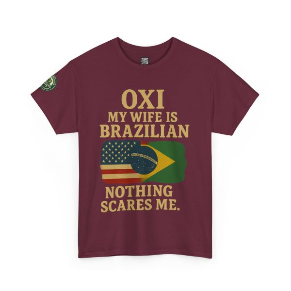 My Wife Is Brazilian Unisex Tee - Image 4