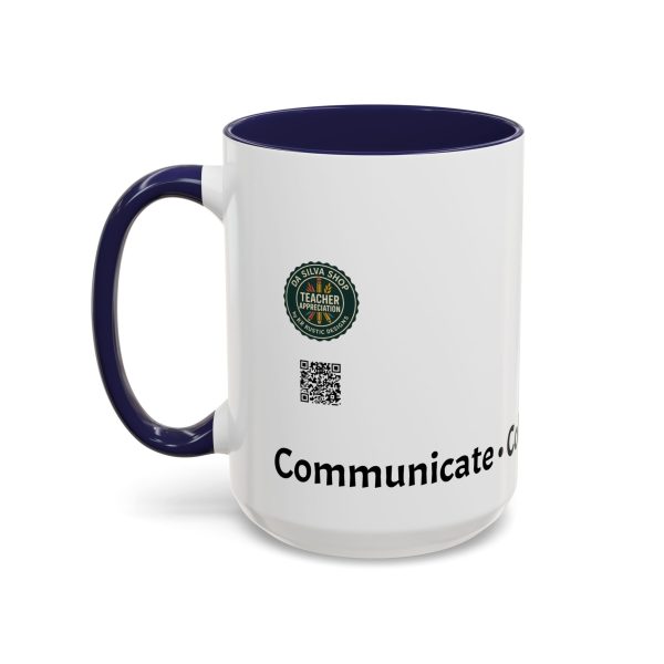 Mug - Instructional Coach Communicate Collaborate Celebrate Pop-Art Design 11oz/15oz - Image 27