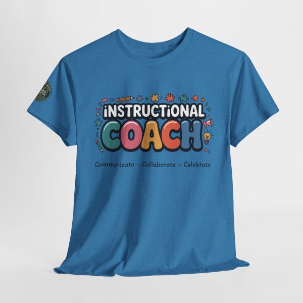 Instructional Coach Tee - Fun Unisex Heavy Cotton T-Shirt for Educators, Teacher Gifts, Learning Enthusiasts, Casual Wear, Appreciation Day - Image 16