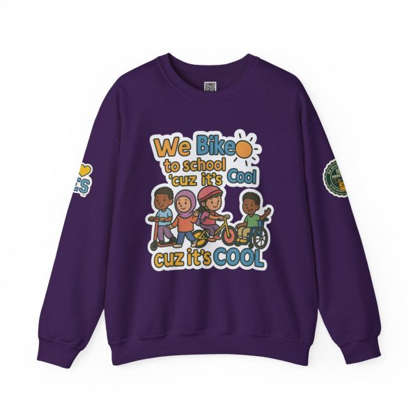 Cool Bike to School Sweatshirt - Image 2