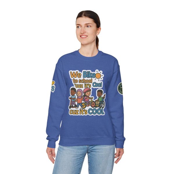 Cool Bike to School Sweatshirt - Image 8