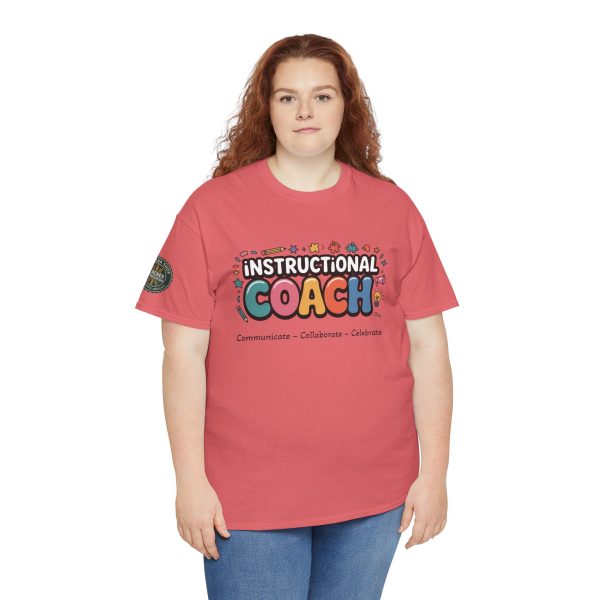 Instructional Coach Tee - Fun Unisex Heavy Cotton T-Shirt for Educators, Teacher Gifts, Learning Enthusiasts, Casual Wear, Appreciation Day - Image 7