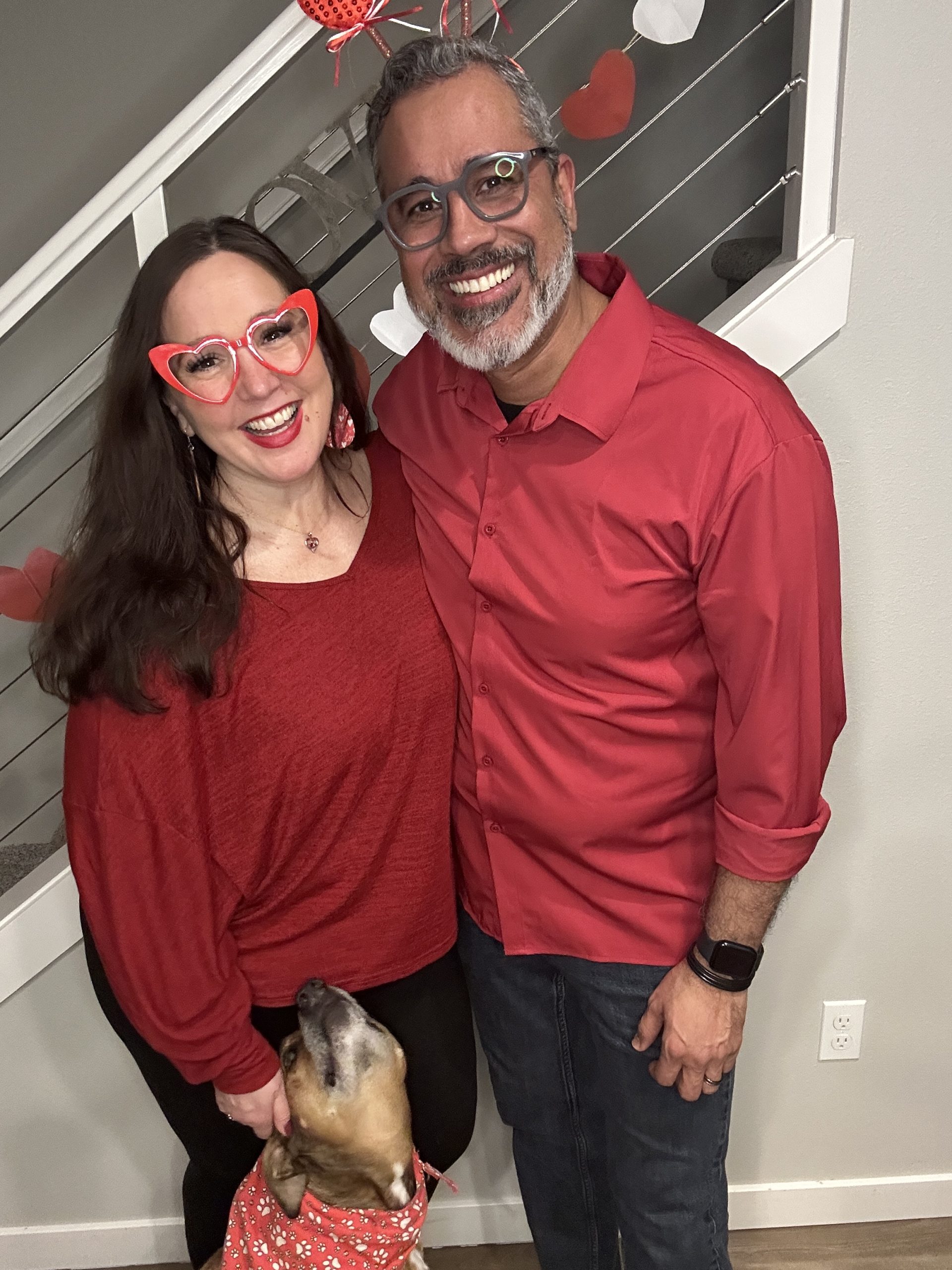 Robson and Karyn at KR Rustic Designs
