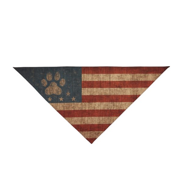 Patriot Dog Lovers Gift, Stylish Dog Bandana, Canine Fashion - Image 3