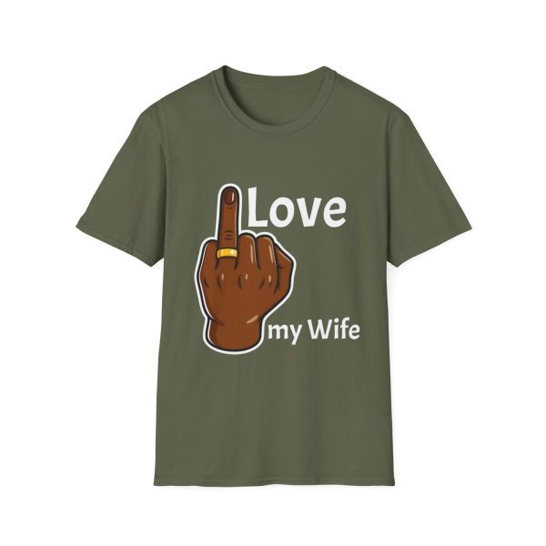 I love my wife T-Shirt, Fun Statement Top - Image 13
