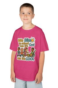 Kids Biking Tee - Fun Back-to-School Shirt for Kids, Perfect for Summer Days, Outdoor Activities, and Eco-Friendly Awareness