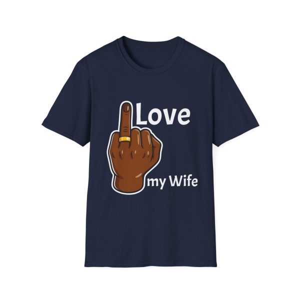 I love my wife T-Shirt, Fun Statement Top - Image 29