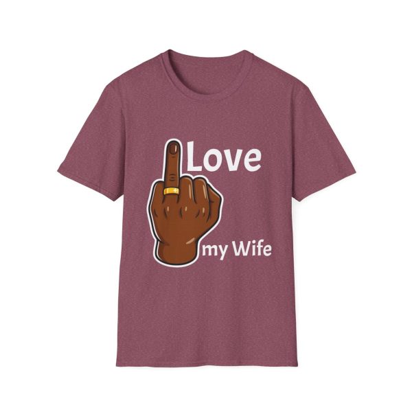 I love my wife T-Shirt, Fun Statement Top - Image 41
