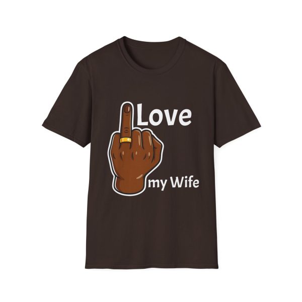 I love my wife T-Shirt, Fun Statement Top - Image 9