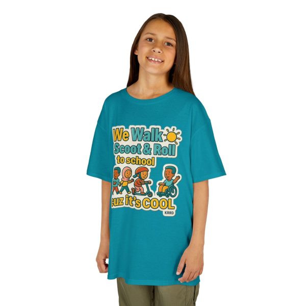 Kids Biking Tee - Fun Back-to-School Shirt for Kids, Perfect for Summer Days, Outdoor Activities, and Eco-Friendly Awareness - Image 4