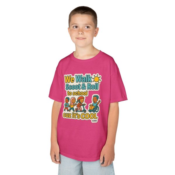 Kids Biking Tee - Fun Back-to-School Shirt for Kids, Perfect for Summer Days, Outdoor Activities, and Eco-Friendly Awareness