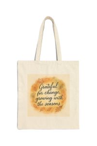 Cotton Canvas Tote Bag