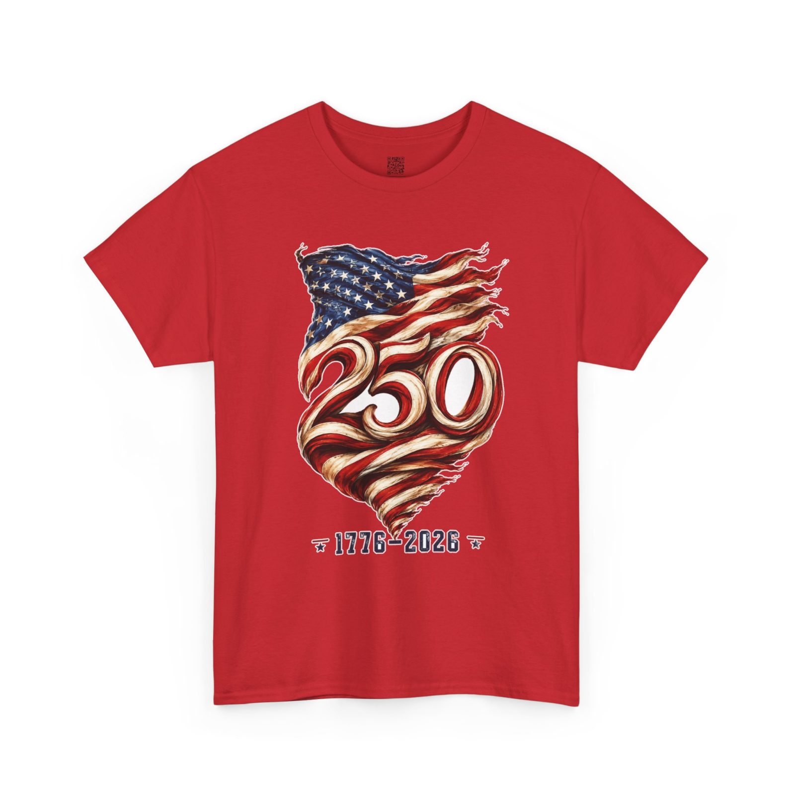 250th USA Anniversary Tee — 1776–2026 American Flag Shirt - Image 4