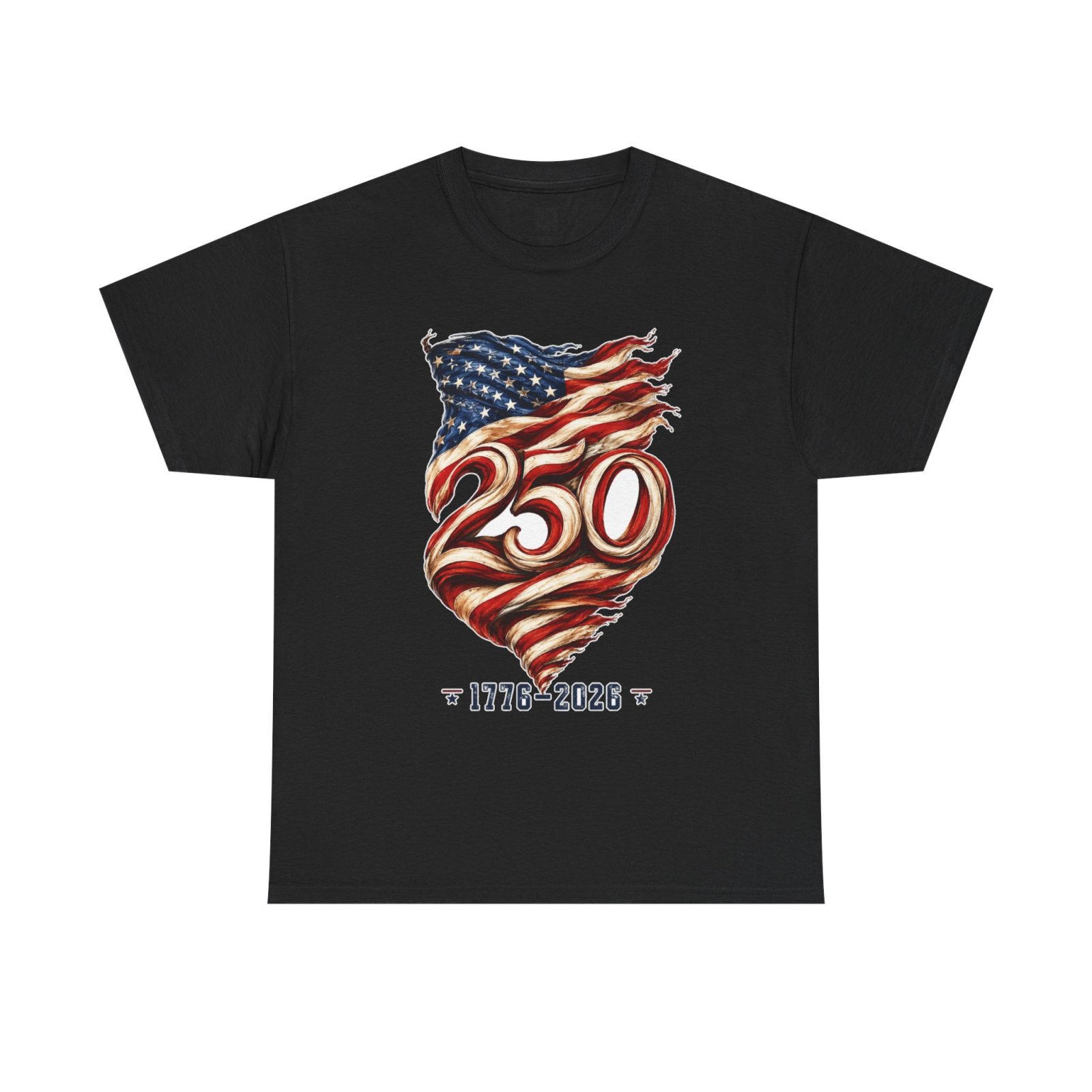 250th USA Anniversary Tee — 1776–2026 American Flag Shirt - Image 3